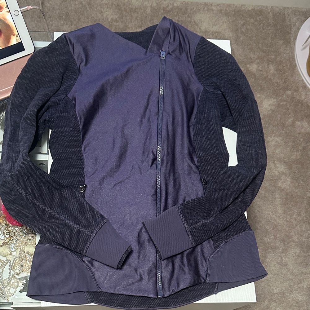 Lulu lemon Women's Purple and Black Jacket